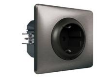 Розетка умная с/з Celiane 16А 230В рамка вольфрам графит Netatmo | 064838 Legrand