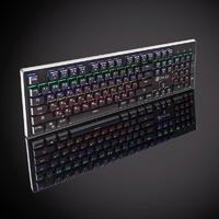 Клавиатура 940G VORTEX механич. черн. USB for gamer LED ОКЛИК 471467