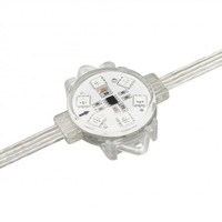 Модуль управляемый VISOR-SPI-5060-6-24V RGB 120deg 1.5Вт IP68 d40х12мм герметичный (уп.40шт) Arlight 029379