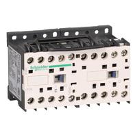 Контактор реверсивный K четырехполюсной, (4 НО), FC1 20А, 12В DC, зажим под винт Schneider Electric LP2K09004JD