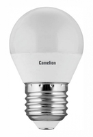 Лампа светодиодная LED5-G45/830/E27 5Вт шар 3000К тепл. бел. E27 390лм 220-240В Camelion 12028