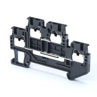 Клемма XW5TP15112 Push-in Plus 1.5кв.мм 1п 2-х рядная 500В 17.5А черн. Omron 669999