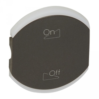 Панель лицевая MyHome SCS 2мод. "диммер-ON-OFF" графит Leg 064844 Legrand