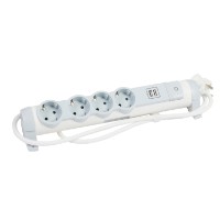 Многорозеточный блок с 2хUSB+4x2К+З - кабелем длиной 1,5 м 694615 Legrand