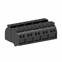 Клеммный зажим 22x60x35 мм (черный) (CP45-KL) | 6108043 OBO Bettermann