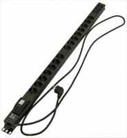 Блок розеток SHE-15SH-3IEC-B-2.5EU 15 Schuko+3хIEC320 C13 16 A 250В Hyperline 396991