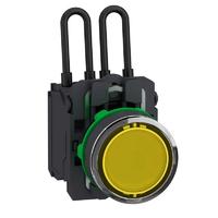 Кнопка с подсветкой лампой тест 24В прозр. пласт. SchE XB5AW28B5 Schneider Electric
