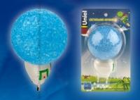 Светильник светодиодный DTL-309-Шар/BLUE/1LED/0.1Вт син. Uniel 10328