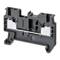 Клемма XW5TP25111 Push-in Plus 2.5кв.мм 2п 1-рядная 800В 24А черн. Omron 669950