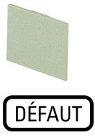 Шильдик "DEFAULT" 386SQ25 EATON 072302