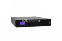 Источник бесперебойного питания Online 1000 RT LCD двойного преобразования 1000В.А 900Вт 8 розеток IEC 60320 C13 POWERMAN 1000496250