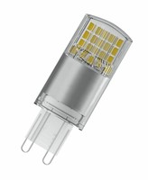 Лампа светодиодная STAR PIN 3.8Вт (замена 40Вт) прозр. 2700К тепл. бел. G9 470лм угол пучка 300град. 220-240В OSRAM 4058075432390