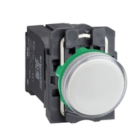 Лампа сигнальная 22мм 230В бел. SchE XB5AV41 Schneider Electric