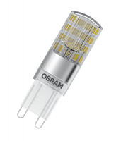 Светодиодная лампа LED STAR PIN40 3, 5W, прозрачная колба, G4, 12 Вольт LEDSPIN40 CL 5W/827 230V G410X1RU | 4058075369009 Osram