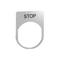 Держатель маркировки заподлицо "STOP" металл SchE ZBYM2304 Schneider Electric