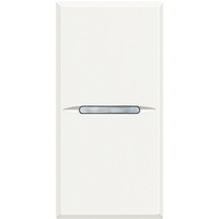 Кнопка 2п (NO) 10А 250В с независ. контактами Axolute бел. Leg BTC HD4044 Legrand