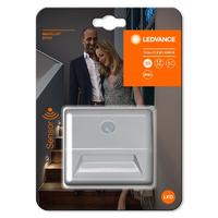 Светильник NIGHTLUX Stair 0.25Вт 4000К 10лм IP54 3х1.5В LR03 с сенсором серебр. LEDVANCE 4058075260757 Osram