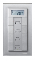 Рамка 2 поста M-PLAN без перегородки алюминий - MTN488860 Schneider Electric