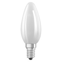 Лампа светодиодная филаментная PARATHOM CL B GL FR 60 non-dim 5.5W/827 5.5Вт 2700К тепл. бел. E14 806лм угол пучка 300град. 220-240В (замена 60Вт) матов. стекло OSRAM 4058075591035