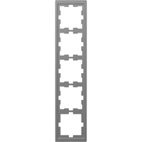 Рамка пятипостовая D-Life сталь нержавеющая SD - MTN4050-6536 Schneider Electric