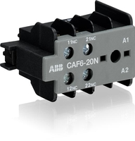Контакт дополнительный CAF 6-20N фронт. уст. для миниконтактров B6 B7 ABB GJL1201330R0008