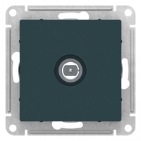Розетка телевизионная TV AtlasDesign коннектор механизм изумруд SchE ATN000893 Schneider Electric
