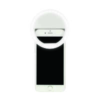 Фонарь S-HL100-B White Стандарт «Selfie light» 36 LED 2хААА н/к пластик бел. Uniel UL-00002623