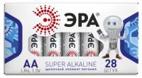 Батарейка щелочная (алкалиновая) LR6-28 box (28/840/18480) (AA) | Б0002910 ЭРА (Энергия света)