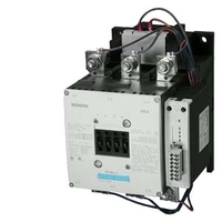 Контактор 160кВт/400В/AC-3 AC/DC 200-277В 1НO+1НЗ 3п типоразмер S10 шинное присоединение электронный привод Siemens 3RT1066-6PP35