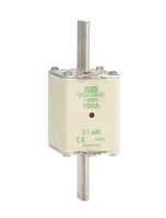 Предохранитель OFAF2aM100 100A тип аМ размер2, до 500В | 1SCA022697R8620 ABB