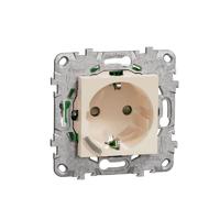 Механизм розетки 1-м СП WISER UNICA NEW 16А ZigBee 3.0 беж. SchE NU555744 Schneider Electric