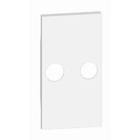 Панель лицевая 2мод. Living Now TV розеток с 2отв. бел. Leg BTC KW25M2 Legrand