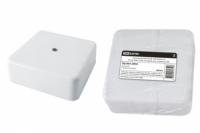 Коробка распределительная КР 100х100х44 о/п белая, IP40, с клем. колодкой, инд. штрихкод | SQ1401-0910 TDM ELECTRIC