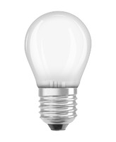 Лампа светодиодная филаментная LED SUPERSTAR+ CL P GL FR 40 dim 3.4W/940 3.4Вт 4000К нейтр. бел. E27 470лм угол пучка 320град. 220-240В диммир. (замена 40Вт) матов. стекло OSRAM 4058075603134