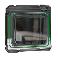Накладка с крышкой MUREVA S для механизмов Unica New/Altira антрацит IP55 SchE MUR35110 Schneider Electric