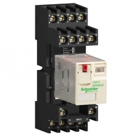 КОЛОДКА С КОМБИНИРОВ КОНТ 4CO 30ММ | RXZE2M114 Schneider Electric