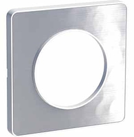 Рамка 1-м Odace алюм. мартель SchE S52P802K Schneider Electric