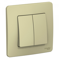 Выключатель 2-кл. СП Blanca 10А IP20 (сх. 5) 250В беж. SchE BLNVS010507 Schneider Electric