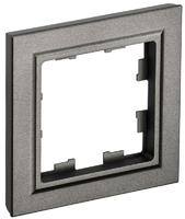 Рамка 1-м BRITE РУ-1-БрТБ бронза IEK BR-M12-K45 (ИЭК)