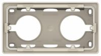 Коробка UNICA NEW для открытой установки 2-постовая бежевый - NU800444 Schneider Electric