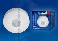 Датчик движения USN-14-360R-1200W-3LUX-6M-0.6-1.5m/s-WH упаковка картон Uniel 06566