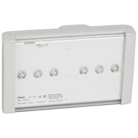 Светильник аварийный B66(LEDs) 1ч - 450Лм рассеиватель прозрачный 661545 Legrand