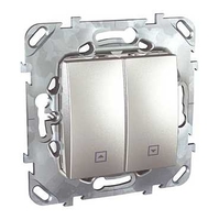 Выключатель СП Unica TOP для жалюзи алюм. SchE MGU5.208.30ZD Schneider Electric