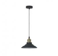 Светильник PL-600 С67 подвес. LOFT 1хE27 40Вт 230В черн.+старин. медь Camelion 13092