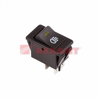 Выключатель клавишный 12В 35А (4с) ON-OFF с желт. LED подсветкой (ASW-17D) Rexant 36-4442