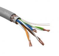 Кабель витая пара SF/UTP 4х2х24 AWG Cat5e CU PVC (уп.305м) ЭРА Б0044691 (Энергия света)