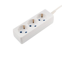 Удлинитель 2 гнезда, 5 м, 3х0.75 кв.мм, с/з, белый | 11-7203 PROconnect REXANT