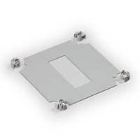 Панель передняя для Cubo O и С 200 x 400 мм 1 DIN отверстие 17 модулей включен фиксатор уровня PP Ensto OFP42.125.1