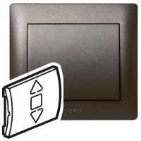 Лицевая панель рольстав. Dark Bronze | 771265 Legrand