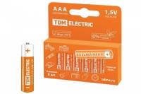 Элемент питания LR03 AAA Alkaline 1,5V PAK-8 | SQ1702-0004 TDM ELECTRIC